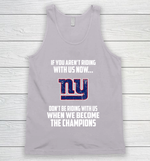 NFL New York Giants Football We Become The Champions Tank Top 3