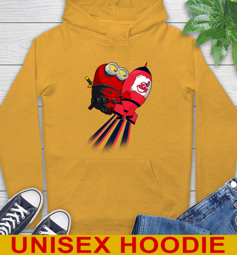 MLB Baseball Cleveland Indians Deadpool Minion Marvel Shirt Hoodie 2