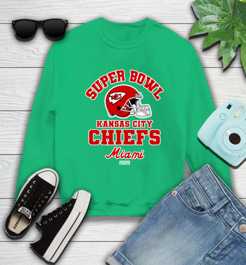 Kansas City Chiefs Super Bowl Champion Miami Logo 2020 NFL Shirts 31
