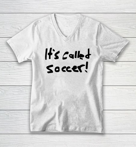 It´s Called Soccer Christian Pulisic V-Neck T-Shirt