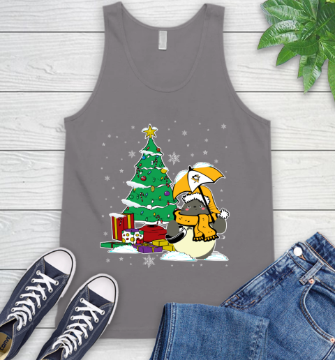 Pittsburgh Penguins NHL Hockey Cute Tonari No Totoro Christmas Sports Tank Top 6