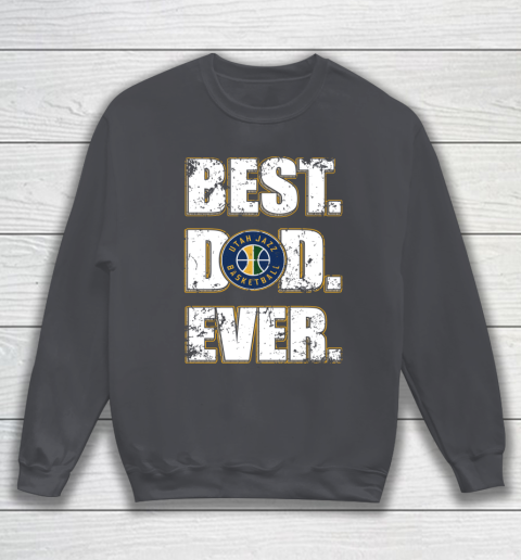 NBA Utah Jazz Basketball Best Dad Ever Family Shirt Sweatshirt 4