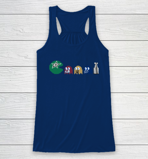 Dallas Stars x Pacman Create History For Stanley Cup Racerback Tank 7