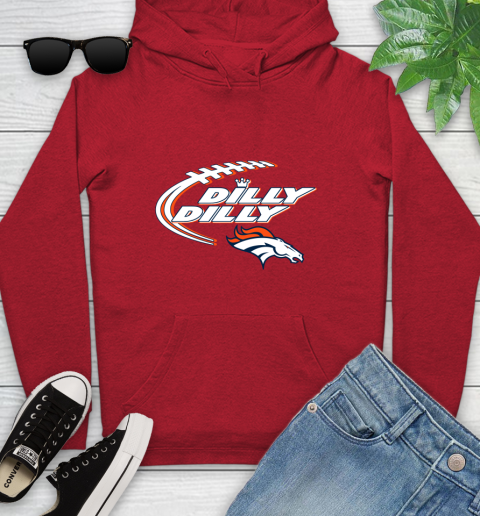 NFL Denver Broncos Dilly Dilly Football Sports Youth Hoodie 11