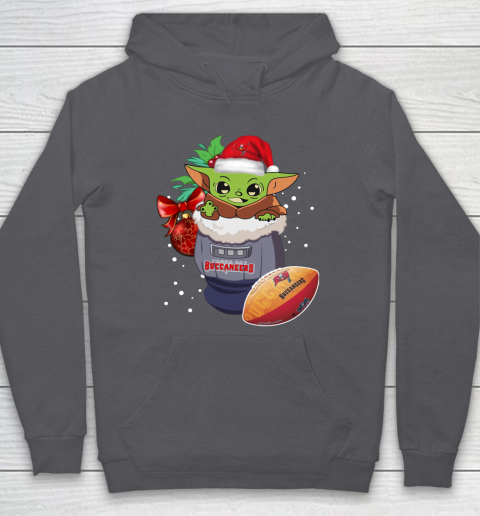 Tampa Bay Buccaneers Christmas Baby Yoda Star Wars Funny Happy NFL Hoodie 7