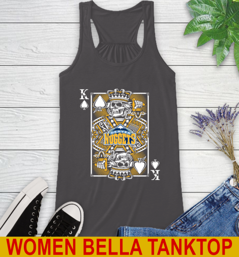 Denver Nuggets NBA Basketball The King Of Spades Death Cards Shirt Racerback Tank 10