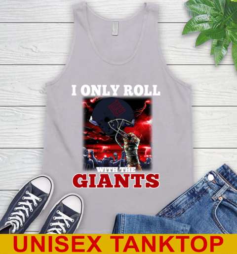 New York Giants NFL Football I Only Roll With My Team Sports Tank Top 3
