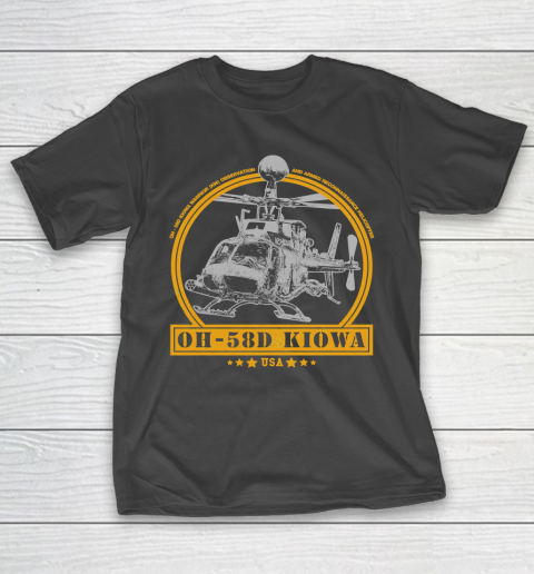 Veteran Shirt OH 58D Kiowa Warrior T-Shirt