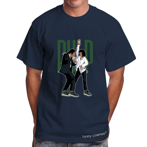 Air Jordan 1 Pine Green Matching Sneaker Tshirt Pulp Fiction Dance Black and Green Jordan Tshirt