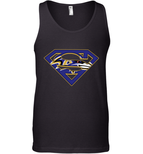 We Are Undefeatable The Baltimore Ravens x Superman NFL Tank Top