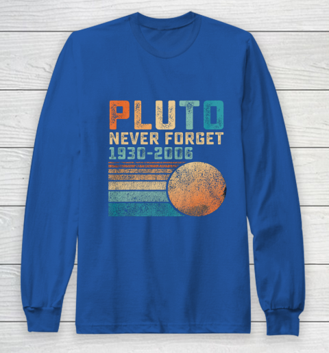 Pluto Never Forget Long Sleeve T-Shirt 6