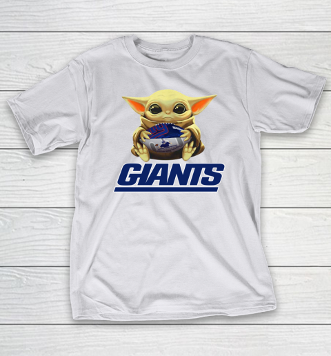 NFL Football New York Giants Baby Yoda Star Wars T-Shirt 12