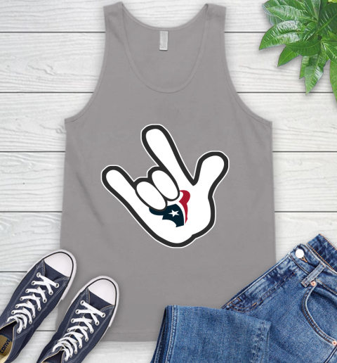 Houston Texans NFL Football Mickey Rock Hand Disney Tank Top 4