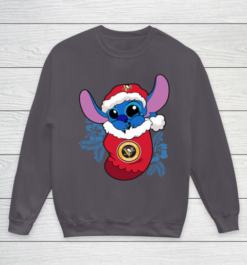 Pittsburgh Penguins Christmas Stitch In The Sock Funny Disney NHL Youth Sweatshirt 6