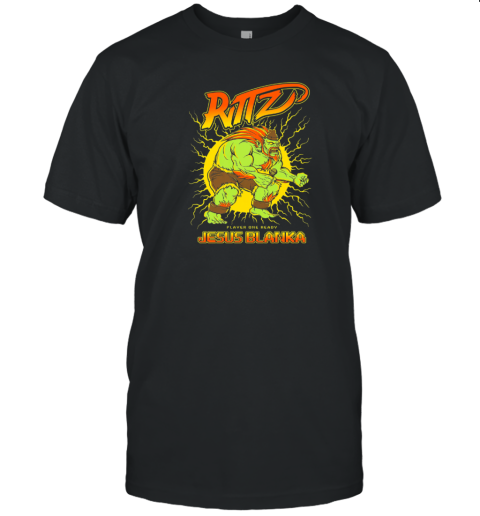 Rittz Jesus Blanka Street Fighter T-Shirt