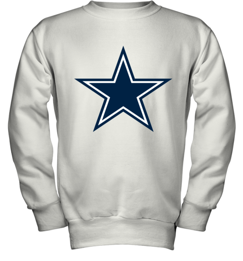 Dallas Cowboys NFL Pro Line by Fanatics Branded Gray Victory Youth Sweatshirt