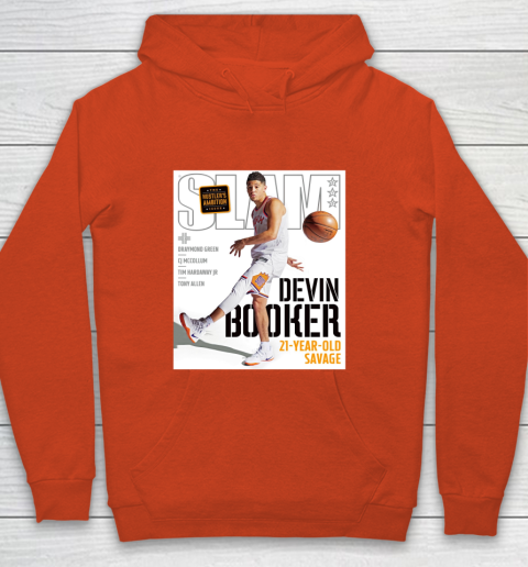 Devin Booker Slam Magazine Cover Phoenix Suns Youth Hoodie 3