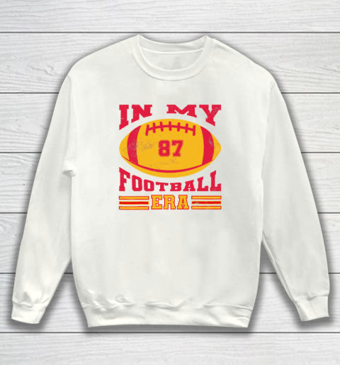 In My Football Era American Football Ball Sweatshirt