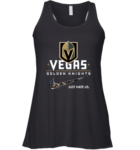 NHL Team Vegas Golden Knights x Nike Just Hate Us Hockey Racerback Tank