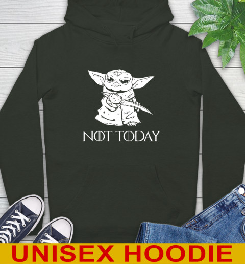 Not Today Game Of Thrones Star Wars Baby Yoda Shirt 24