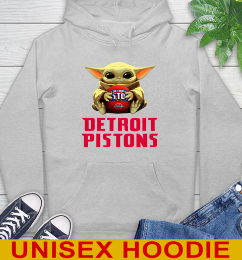 NBA Basketball Detroit Pistons Star Wars Baby Yoda Shirt 18