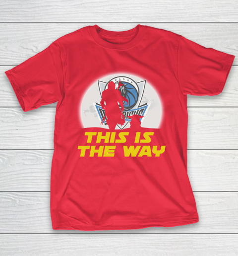 Dallas Mavericks NBA Basketball Star Wars Yoda And Mandalorian This Is The Way T-Shirt 9