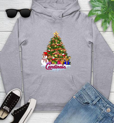St.Louis Cardinals Merry Christmas MLB Baseball Sports Youth Hoodie 6