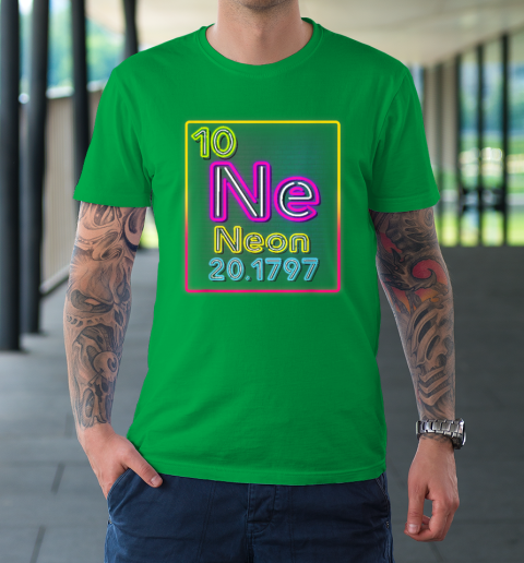 Neon Element Of The Chemistry Periodic Table For Scientists T-Shirt 5