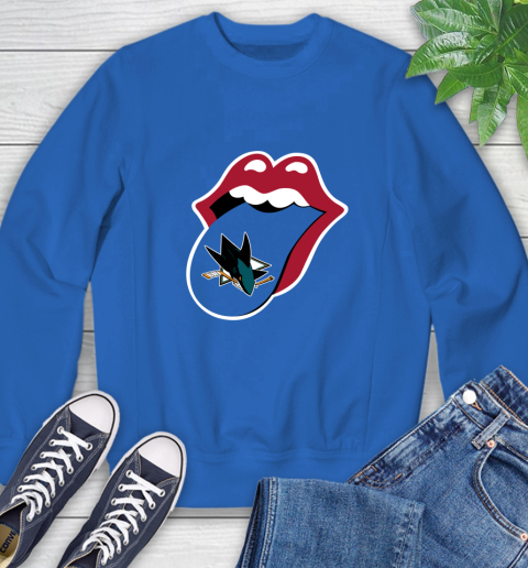 San Jose Sharks NHL Hockey Lips I Root For My Team Adoring Fan 32