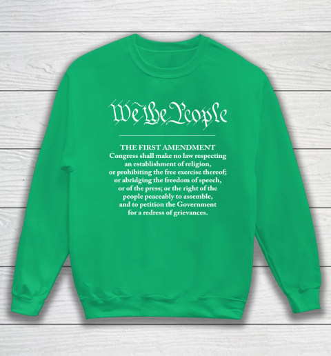 We The People  First Amendment Sweatshirt 5