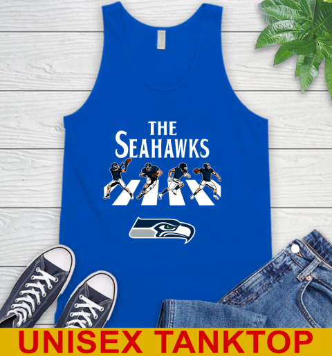 NFL Football Seattle Seahawks The Beatles Rock Band Shirt Tank Top 4