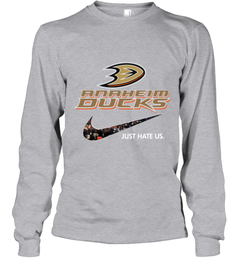 anaheim ducks long sleeve shirt