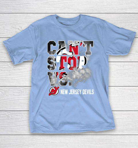 NHL New Jersey Devils Hockey Can't Stop Vs T-Shirt 10