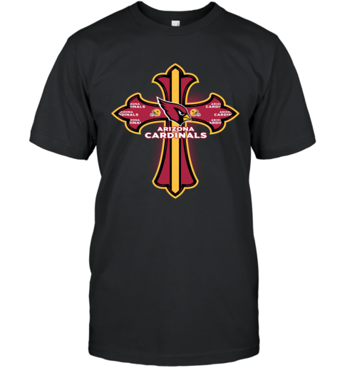 Football Yellow Crusader Cross Arizona Cardinals