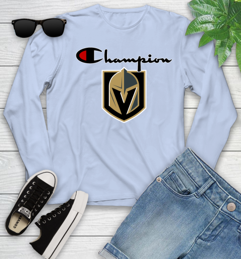 NHL Hockey Vegas Golden Knights Champion Shirt Youth Long Sleeve 6