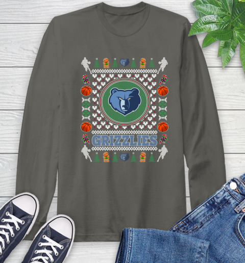 Memphis Grizzlies Merry Christmas NBA Basketball Loyal Fan Ugly Shirt 64