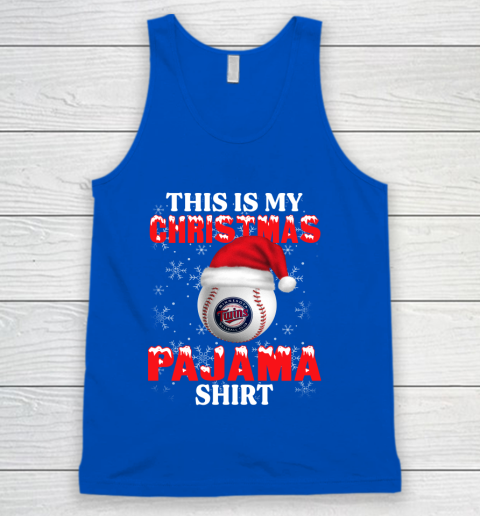 Minnesota Twins This Is My Christmas Pajama Shirt MLB Tank Top 4