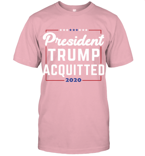 qrk3 president trump acquitted 2020 donald trump for president jersey t shirt 60 front pink