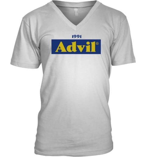 1991 Advil V-Neck T-Shirt