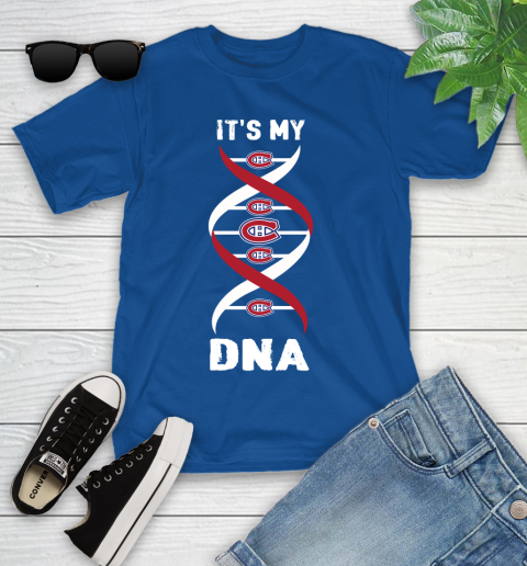 Montreal Canadiens NHL Hockey It's My DNA Sports Youth T-Shirt 12