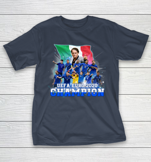 Italy European Champions 2020 Team T-Shirt 3