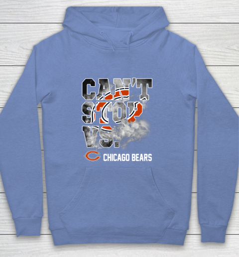 NFL Chicago Bears Can't Stop Vs Youth Hoodie 8