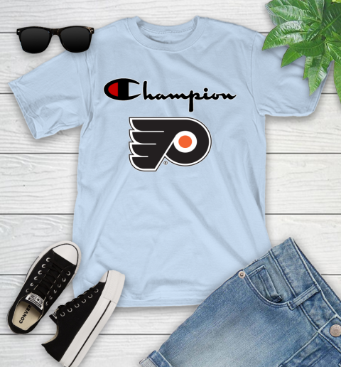 NHL Hockey Philadelphia Flyers Champion Shirt Youth T-Shirt 5