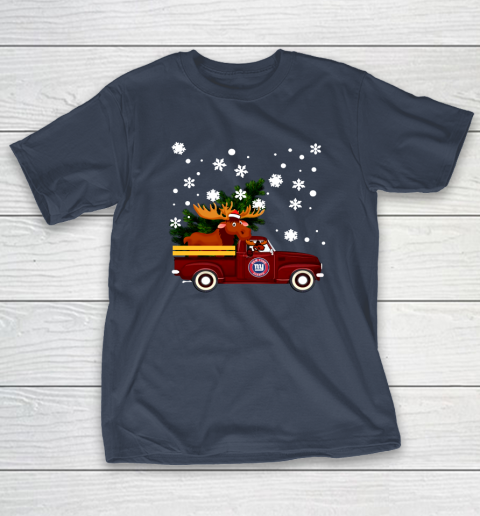 New York Giants Bring Christmas Home NFL T-Shirt 3