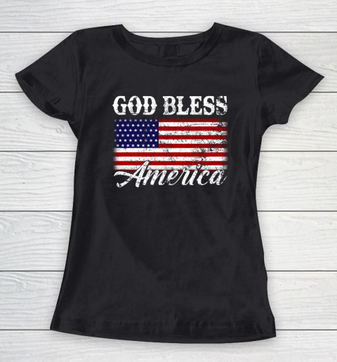 God Bless USA America Women's T-Shirt
