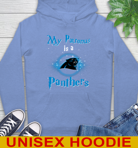 NFL Football Harry Potter My Patronus Is A Carolina Panthers Hoodie 11