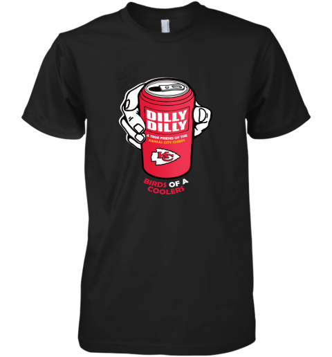 Bud Light Dilly Dilly! Kansas City Chiefs Birds Of A Cooler Premium Men's T-Shirt