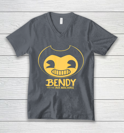 Bendy and the Ink Machine V-Neck T-Shirt 4