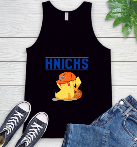 NBA Pikachu Basketball Sports New York Knicks Tank Top 2