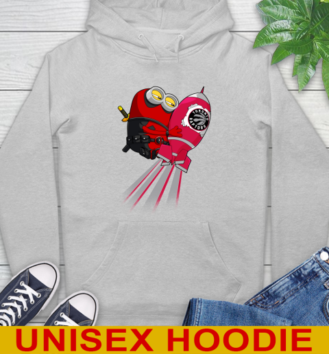 NBA Basketball Toronto Raptors Deadpool Minion Marvel Shirt Hoodie 6